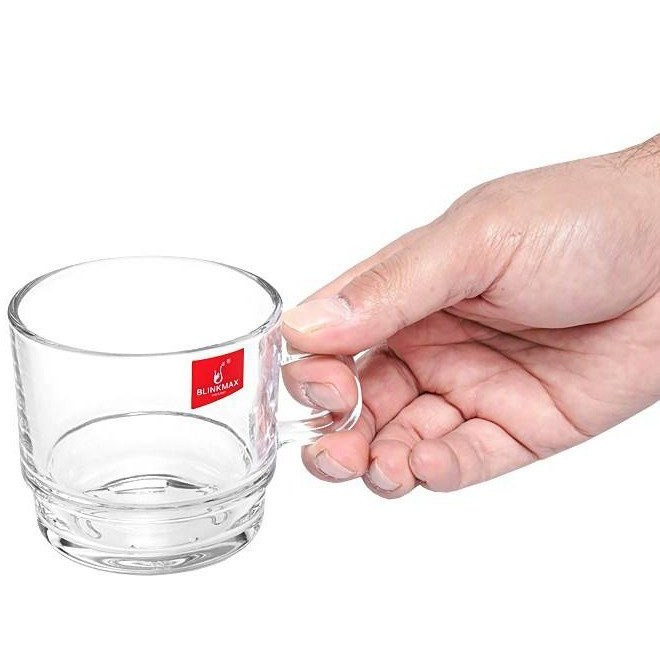 فنجان کریستال بلینک مکس مدل B108 نمای دست