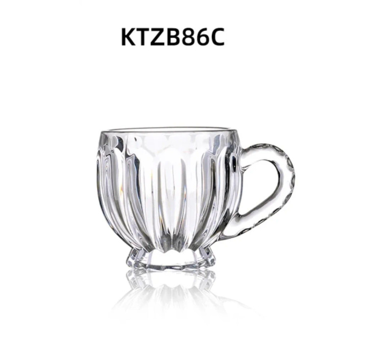 فنجان کریستال بلینک مکس مدل B86c نمای جانبیو کد