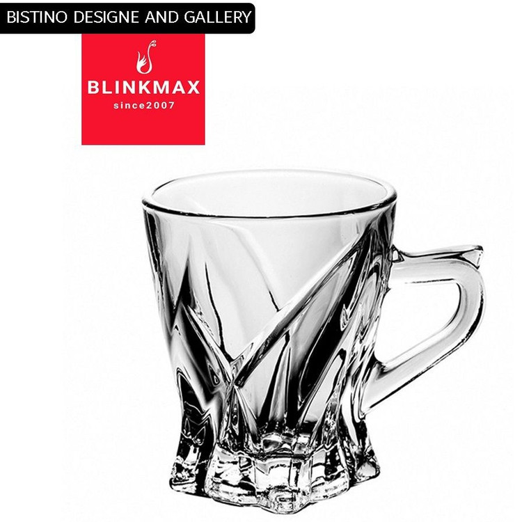 فنجان کریستال بلینک مکس مدل B104 نمای جانبی