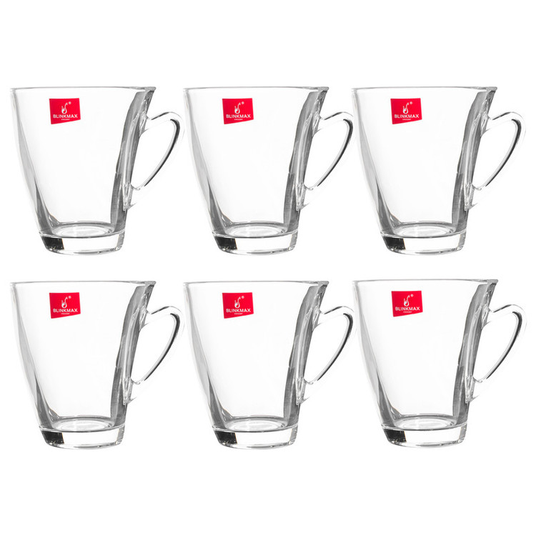 فنجان کریستال بلینک مکس مدل B108 نمای 6 عددی